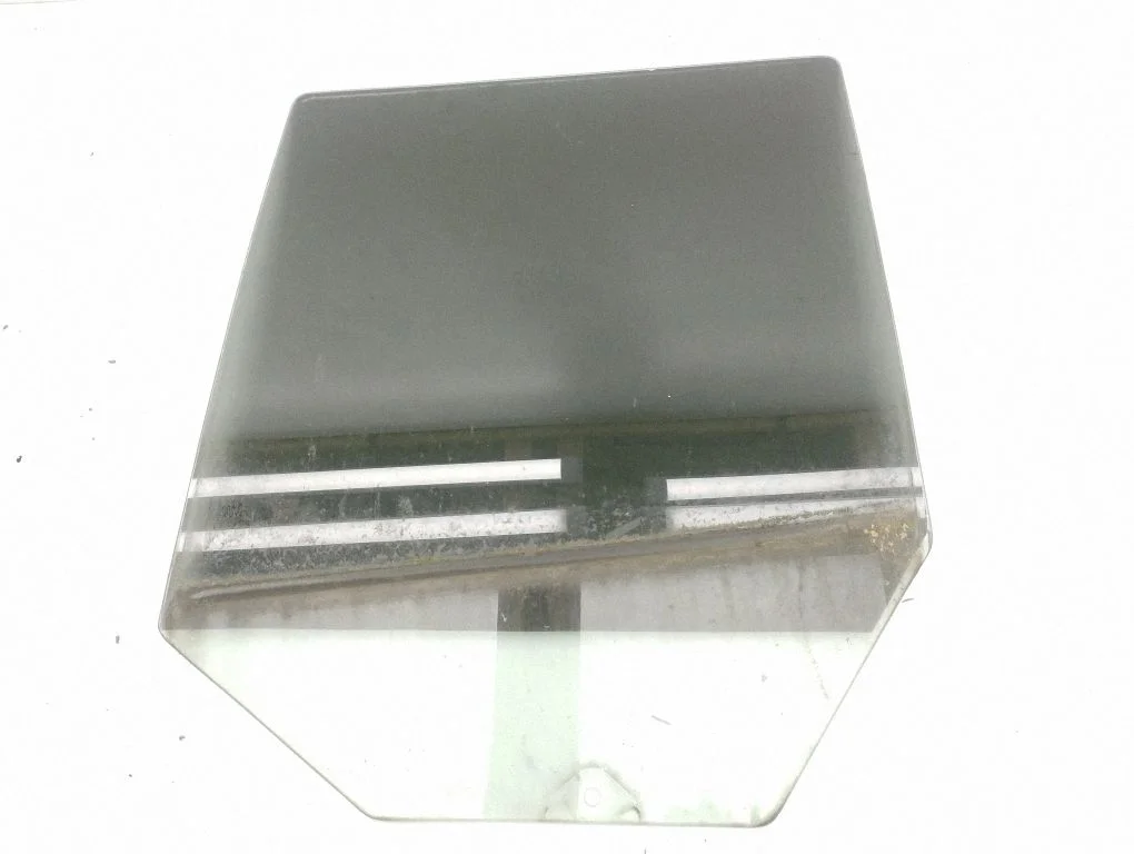 Rear door window glass – left