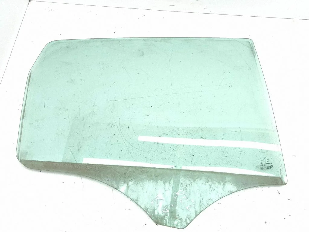 Rear door window glass – left