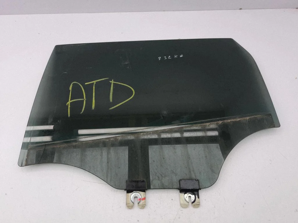 Rear door window glass – left