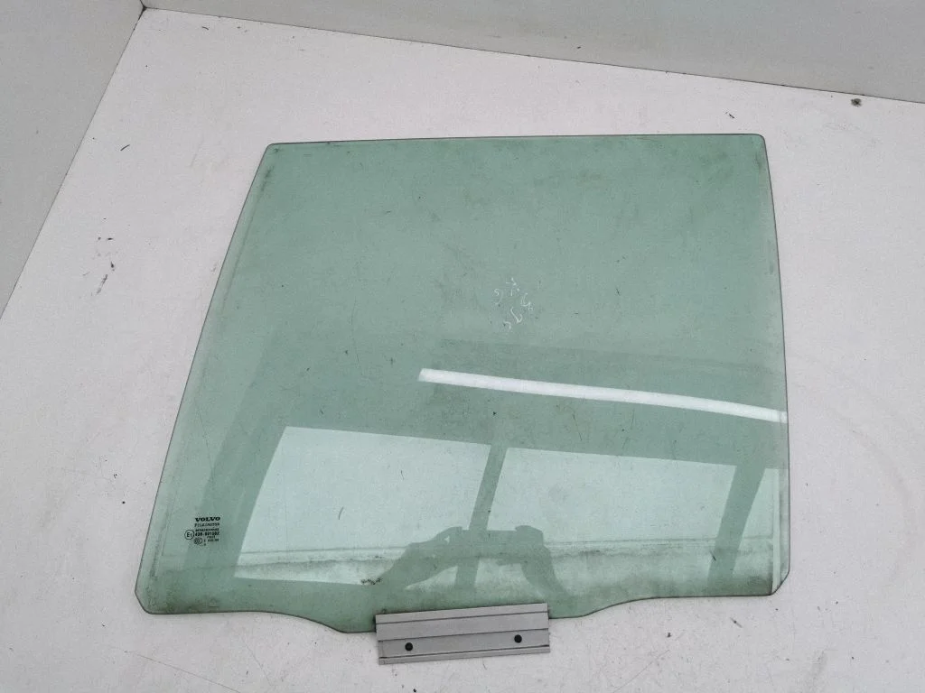 Rear door window glass – left