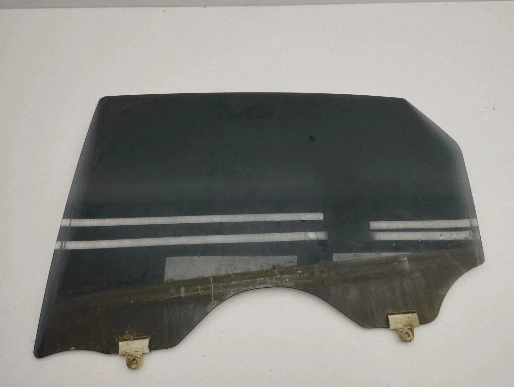 Rear door window glass – left