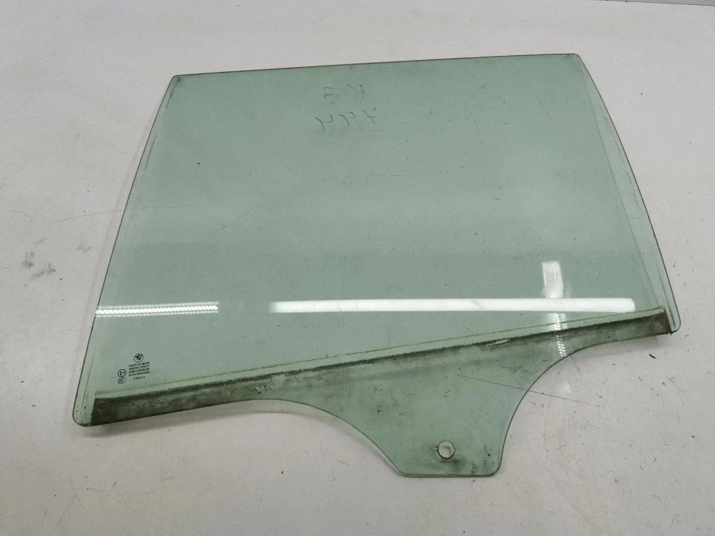 Rear door window glass – left