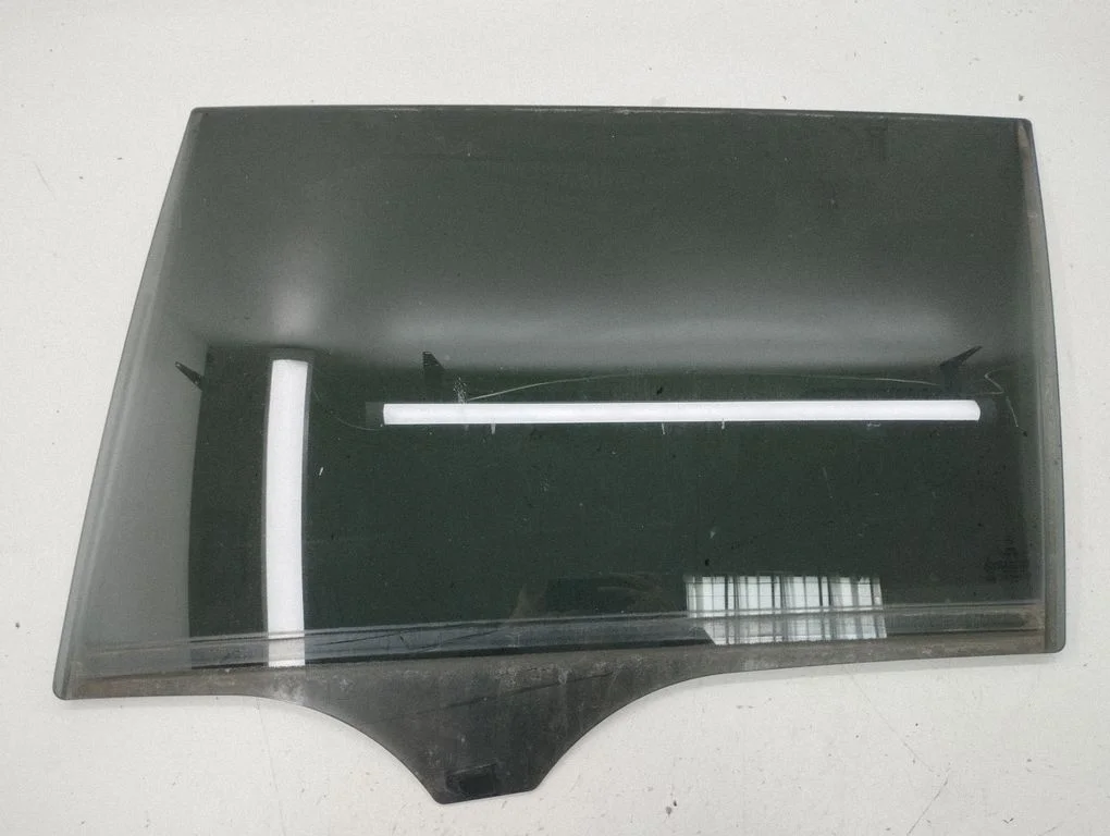 Rear door window glass – left