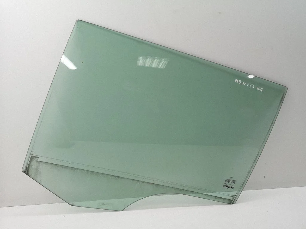 Rear door window glass – left
