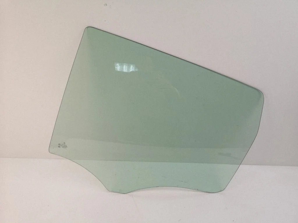 Rear door window glass – left