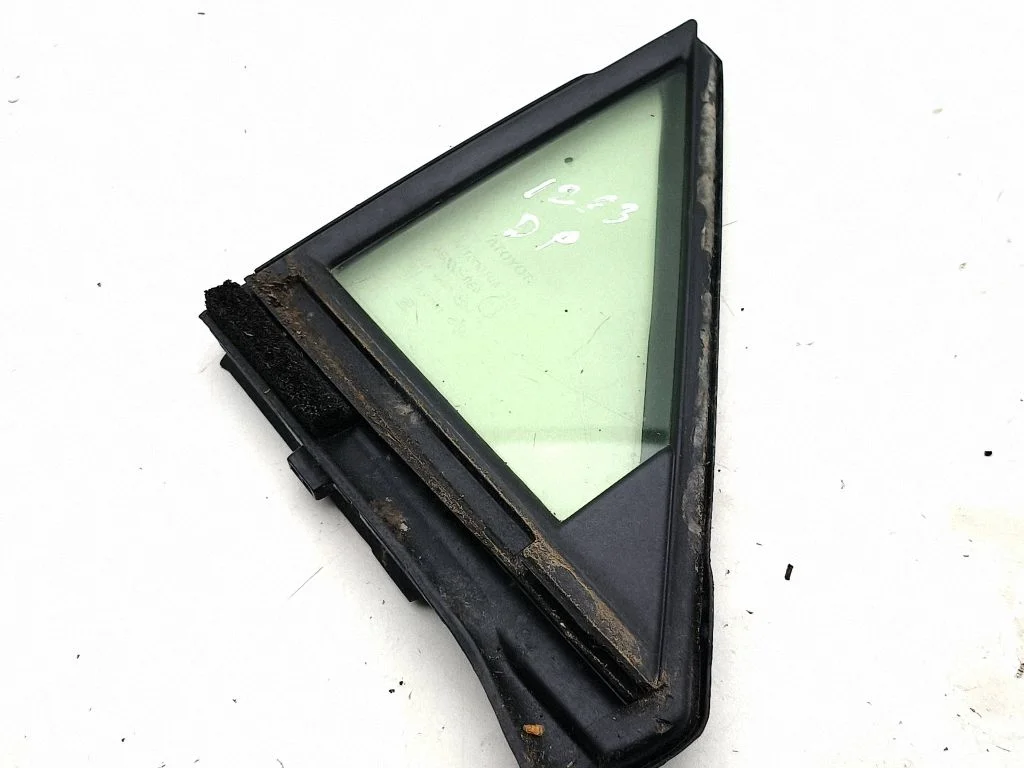 Front door vent window glass four-door – right