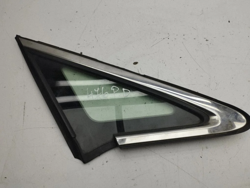 Front door vent window glass four-door – right