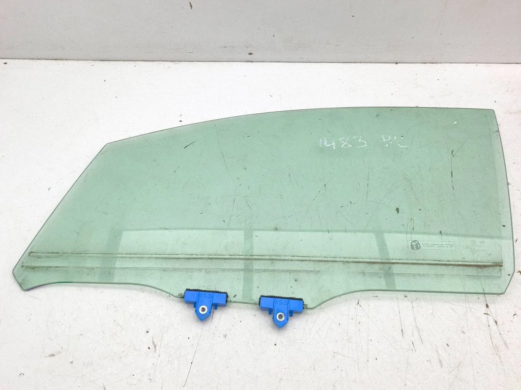 Front door window glass four-door – left