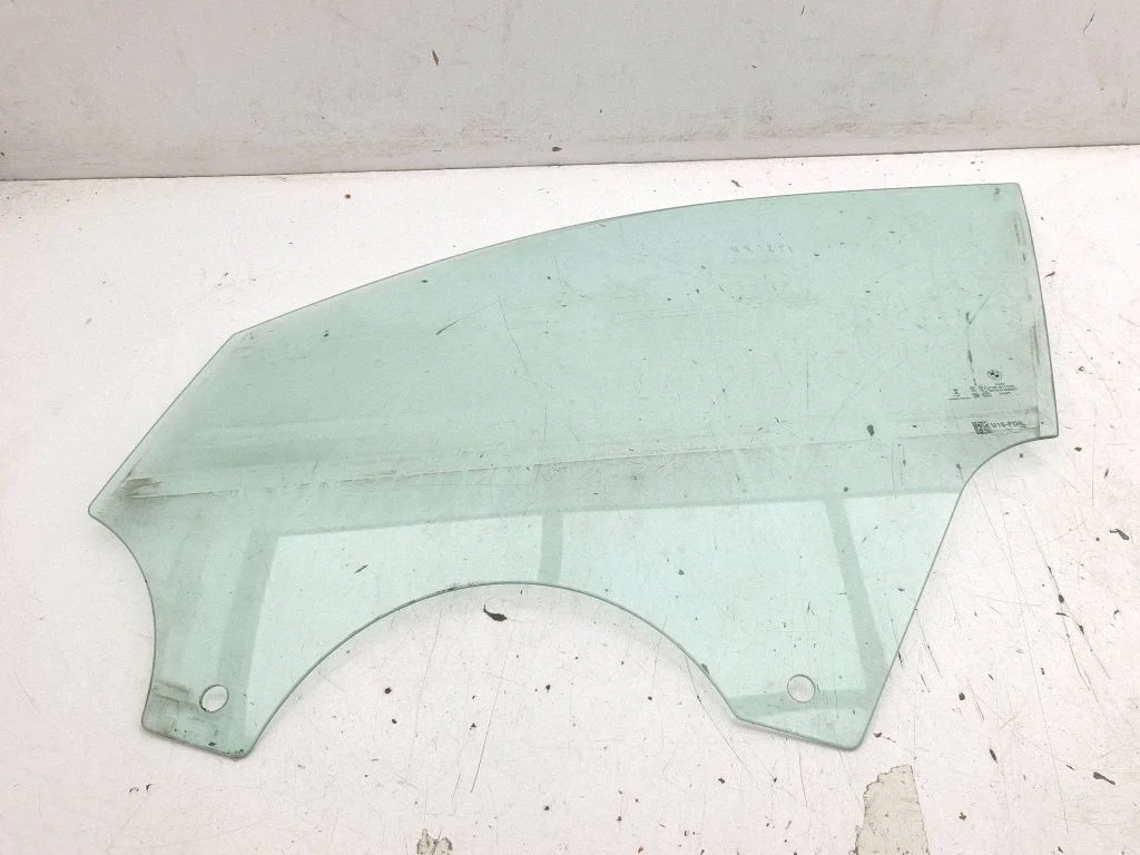 Front door window glass four-door – left