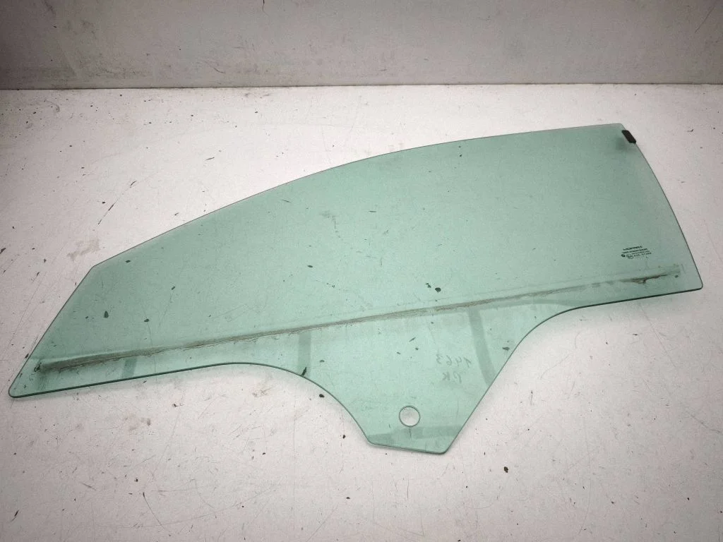 Front door window glass four-door – left