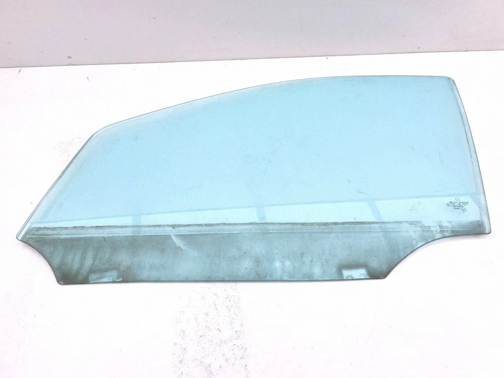 Front door window glass four-door – left