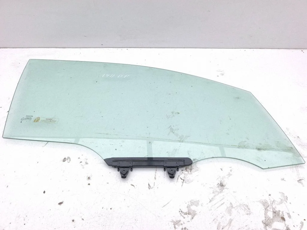 Front door window glass four-door – right