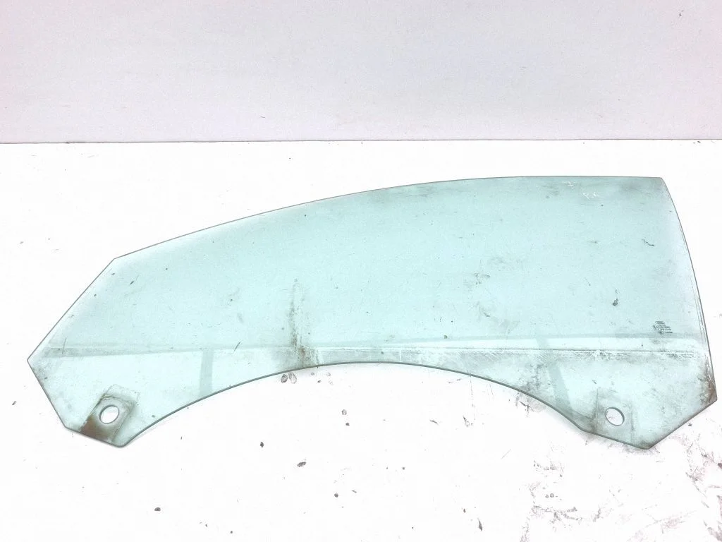 Front door window glass four-door – left