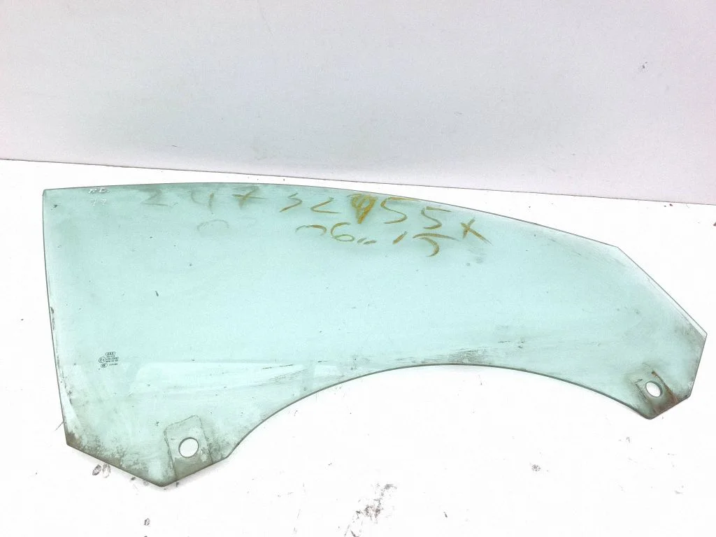 Front door window glass four-door – right