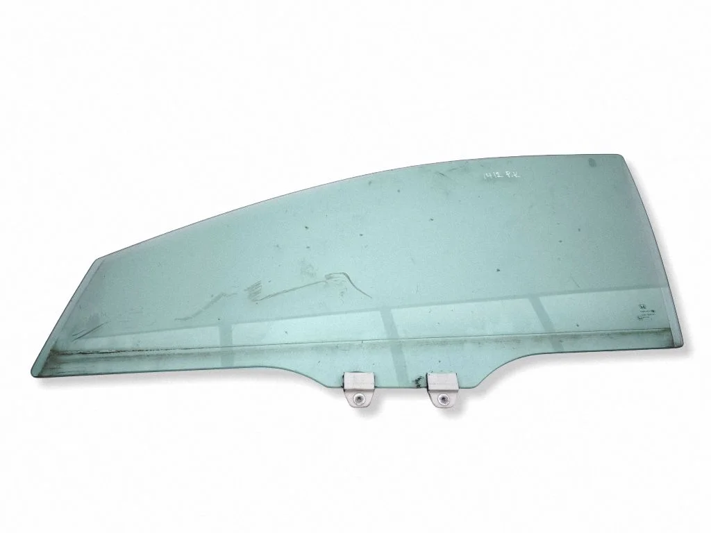Front door window glass four-door – left