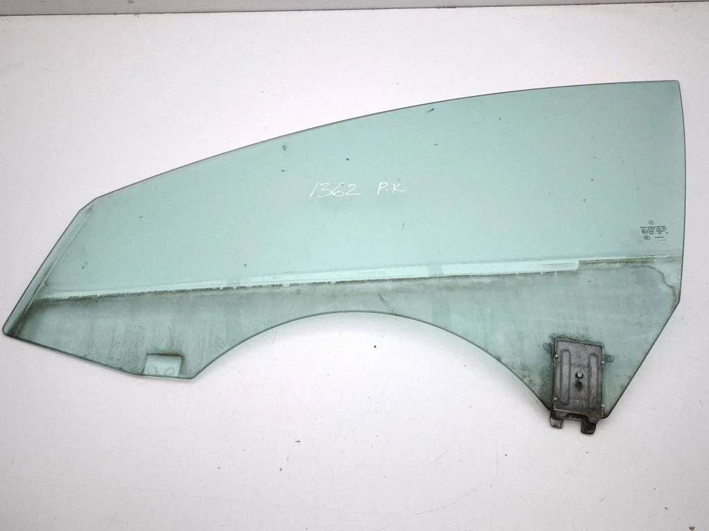 Front door window glass four-door – left