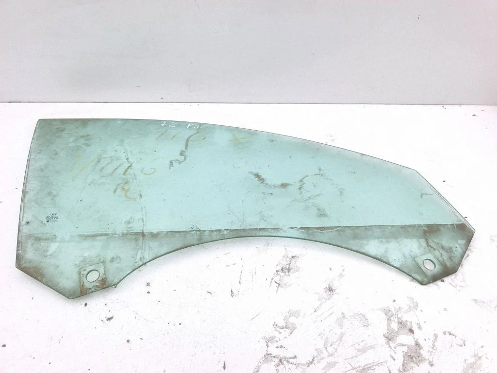 Front door window glass four-door – right
