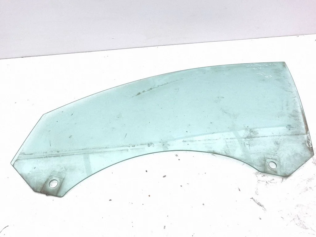 Front door window glass four-door – left