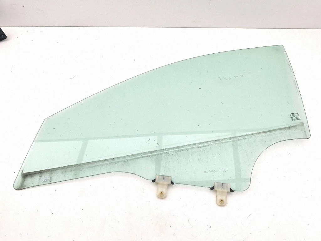 Front door window glass four-door – left