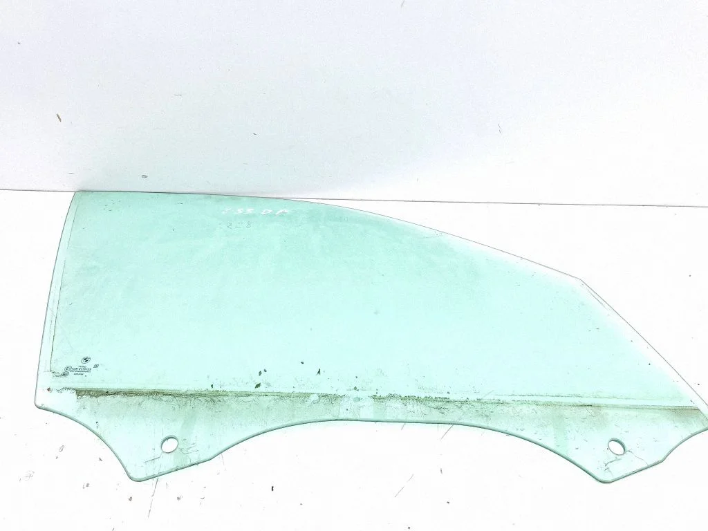 Front door window glass four-door – right