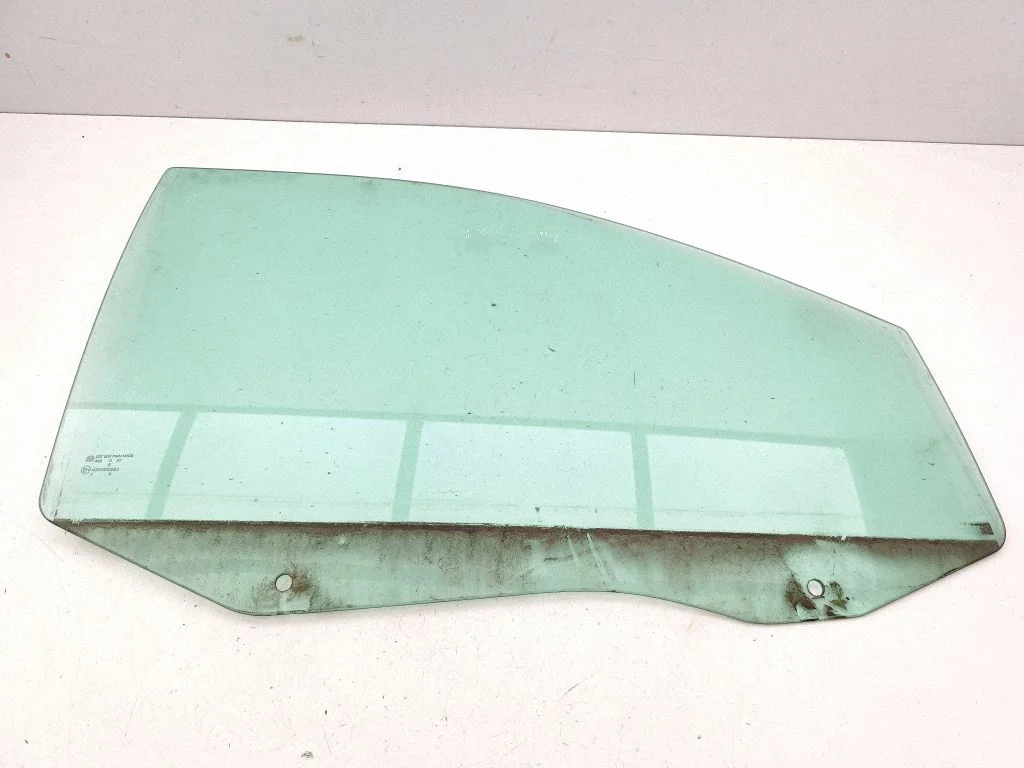 Front door window glass four-door – right