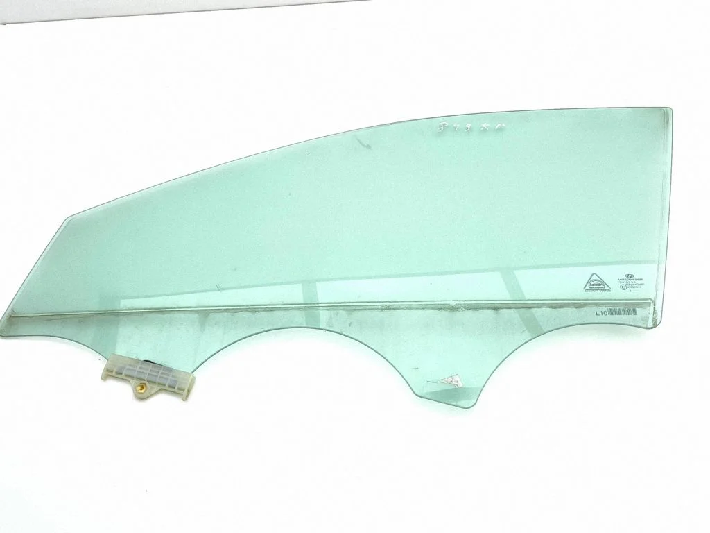 Front door window glass four-door – left