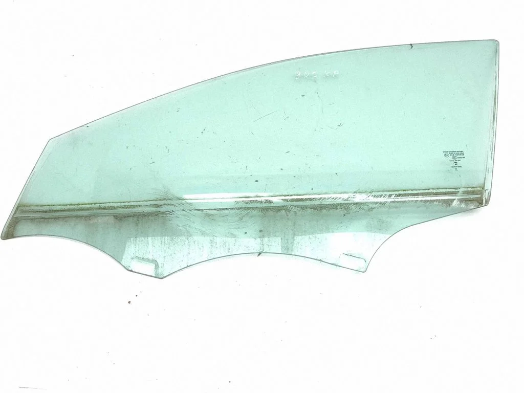 Front door window glass four-door – left