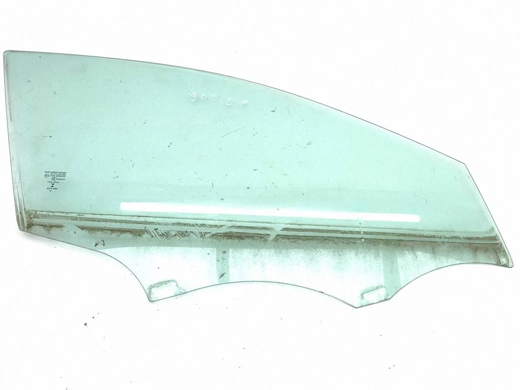 Front door window glass four-door – right