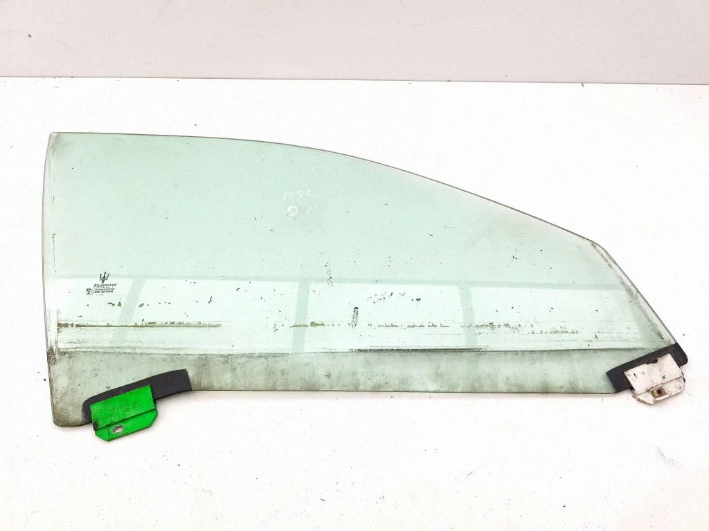 Front door window glass four-door – right