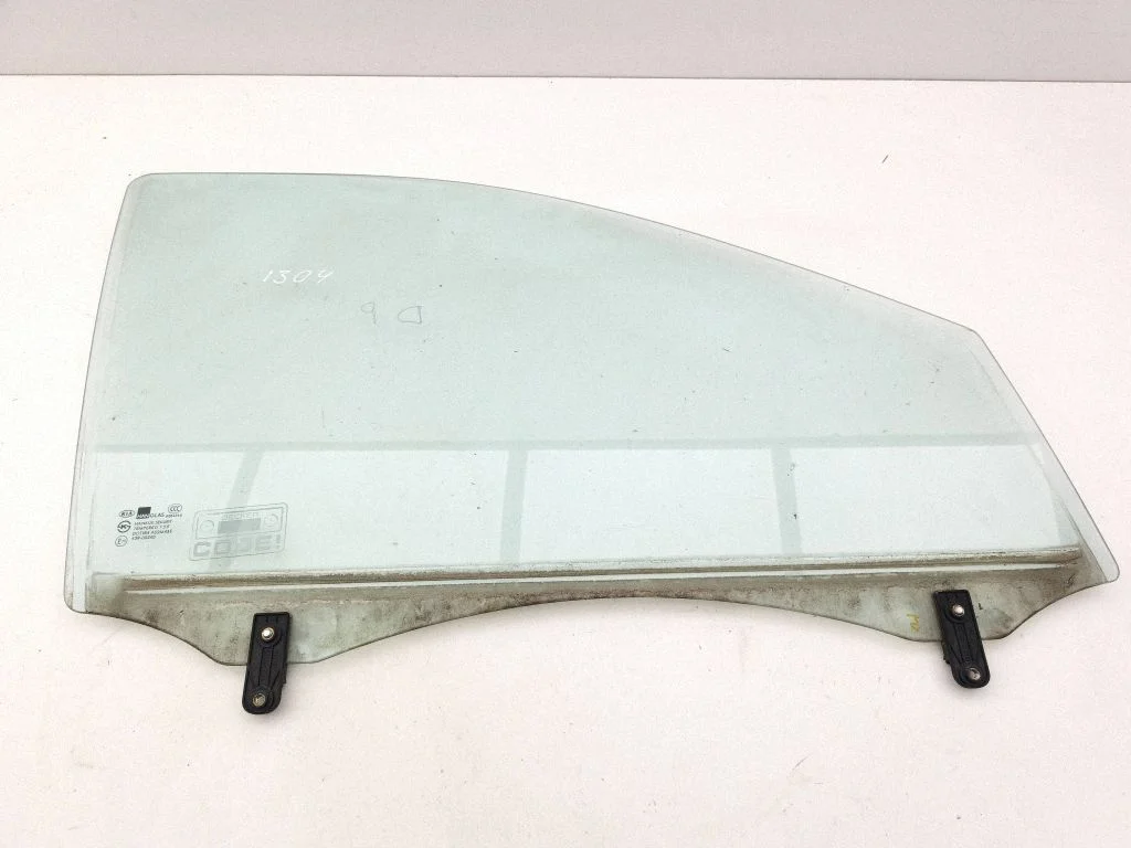 Front door window glass four-door – right