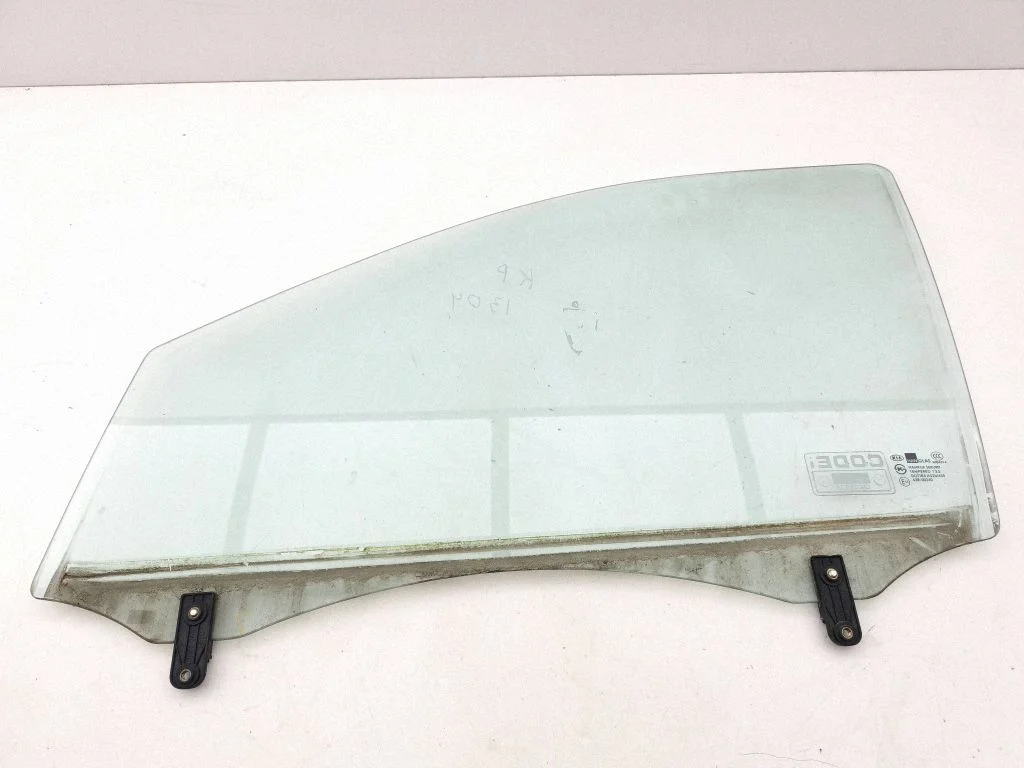 Front door window glass four-door – left
