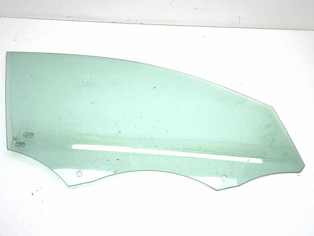 Front door window glass four-door – right