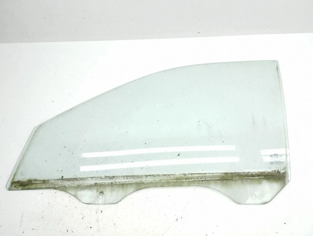 Front door window glass four-door – left
