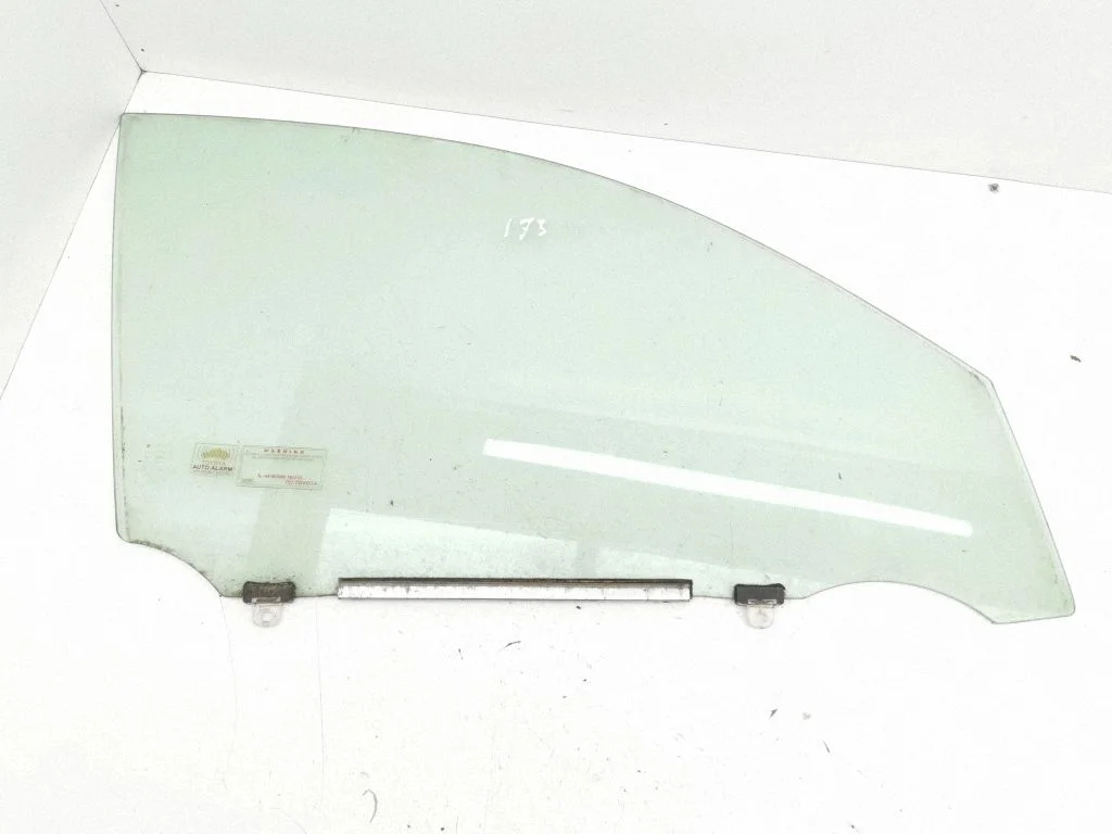 Front door window glass four-door – right