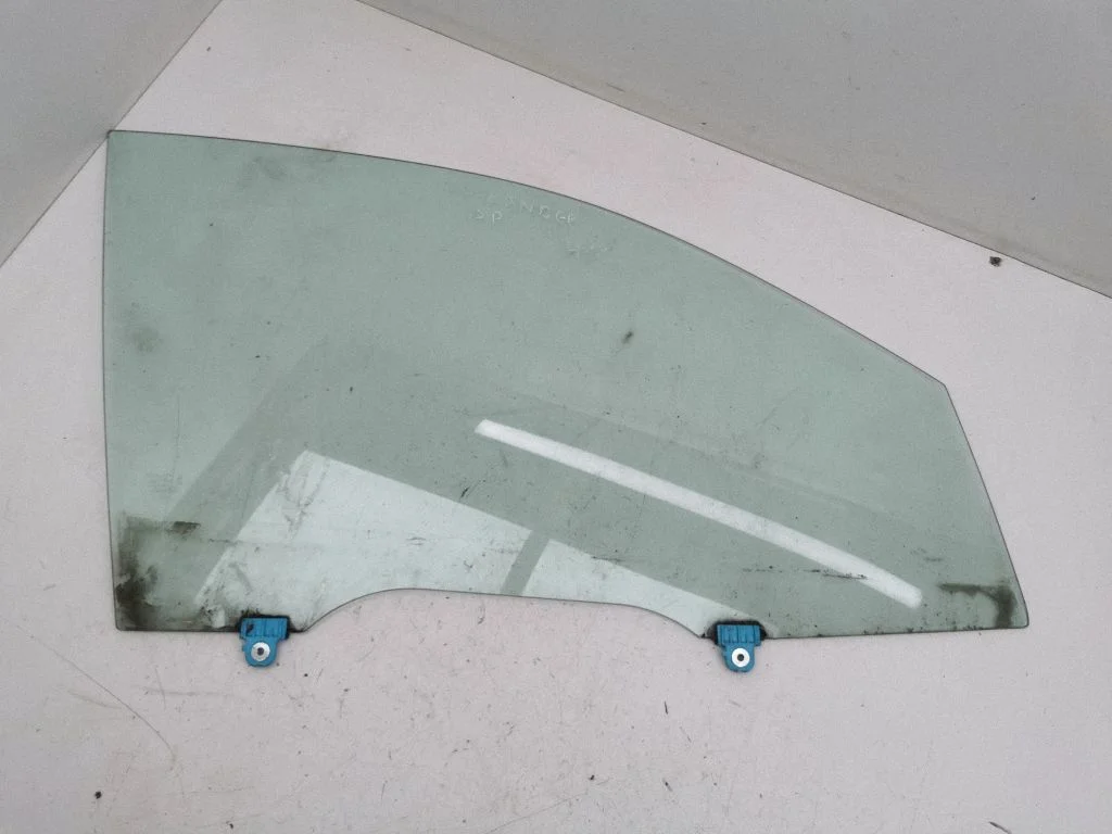 Front door window glass four-door – right