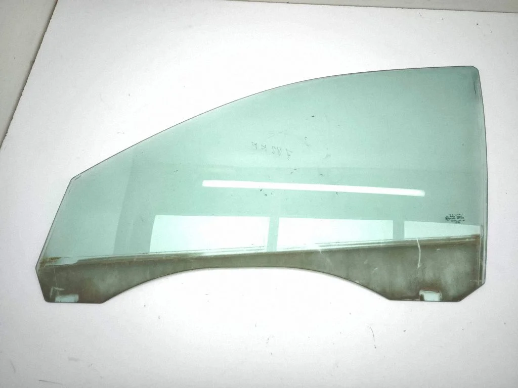 Front door window glass four-door – left