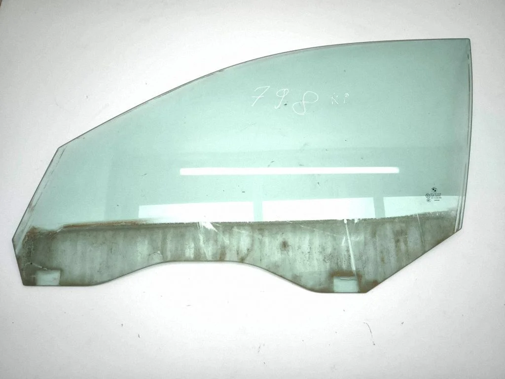 Front door window glass four-door – left
