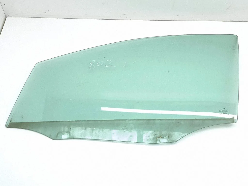 Front door window glass four-door – left