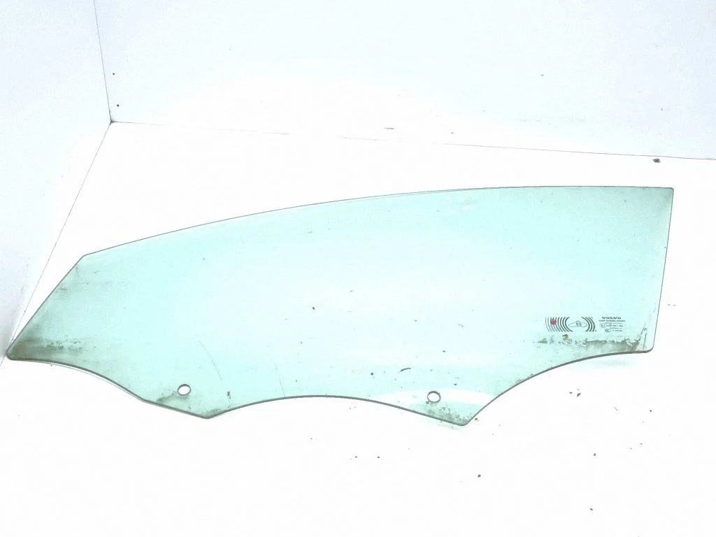 Front door window glass four-door – left