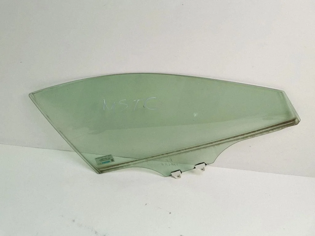 Front door window glass four-door – right