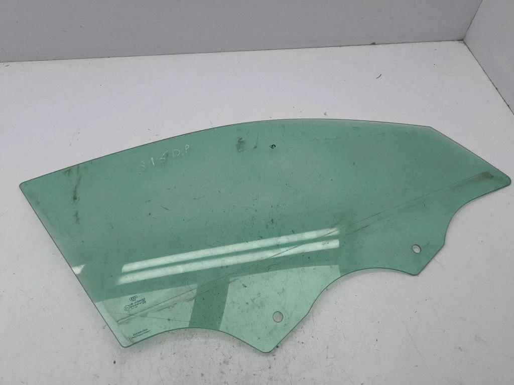 Front door window glass four-door – right
