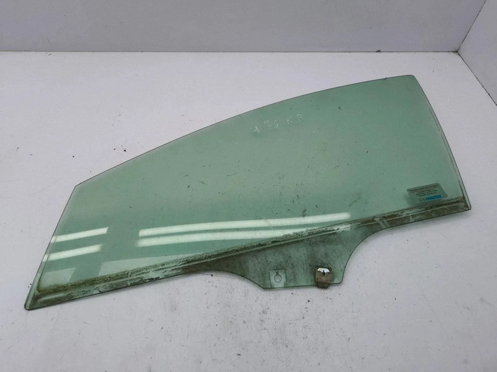 Front door window glass four-door – left