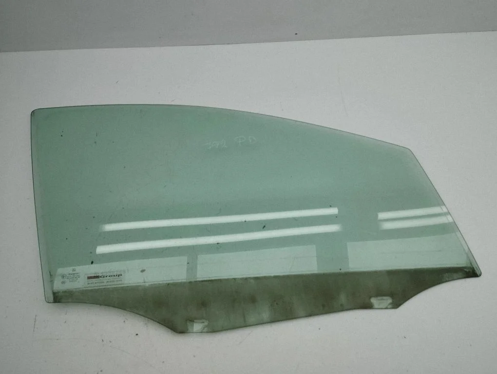 Front door window glass four-door – right