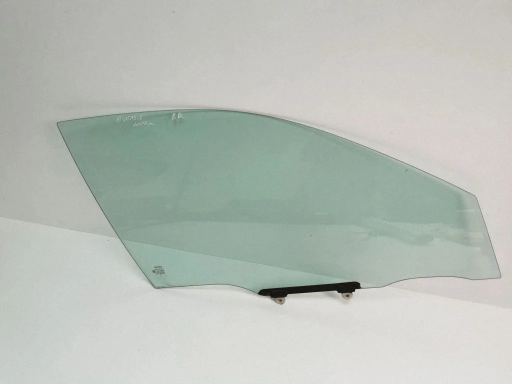 Front door window glass four-door – right