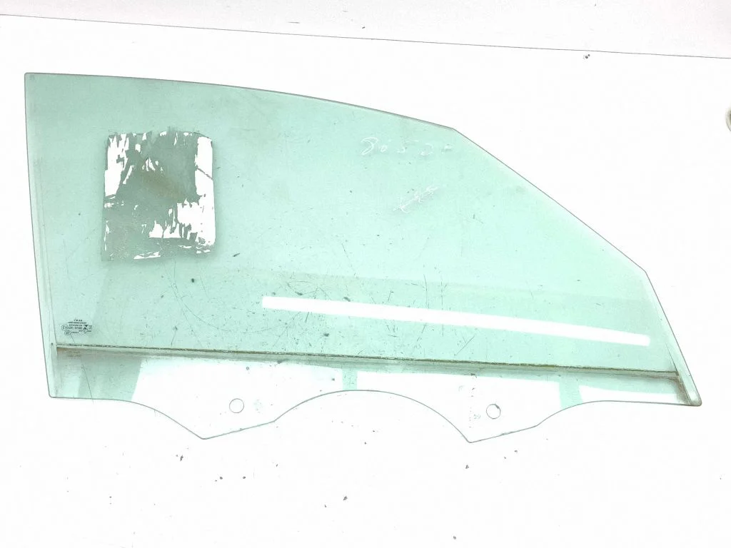 Front door window glass four-door – right
