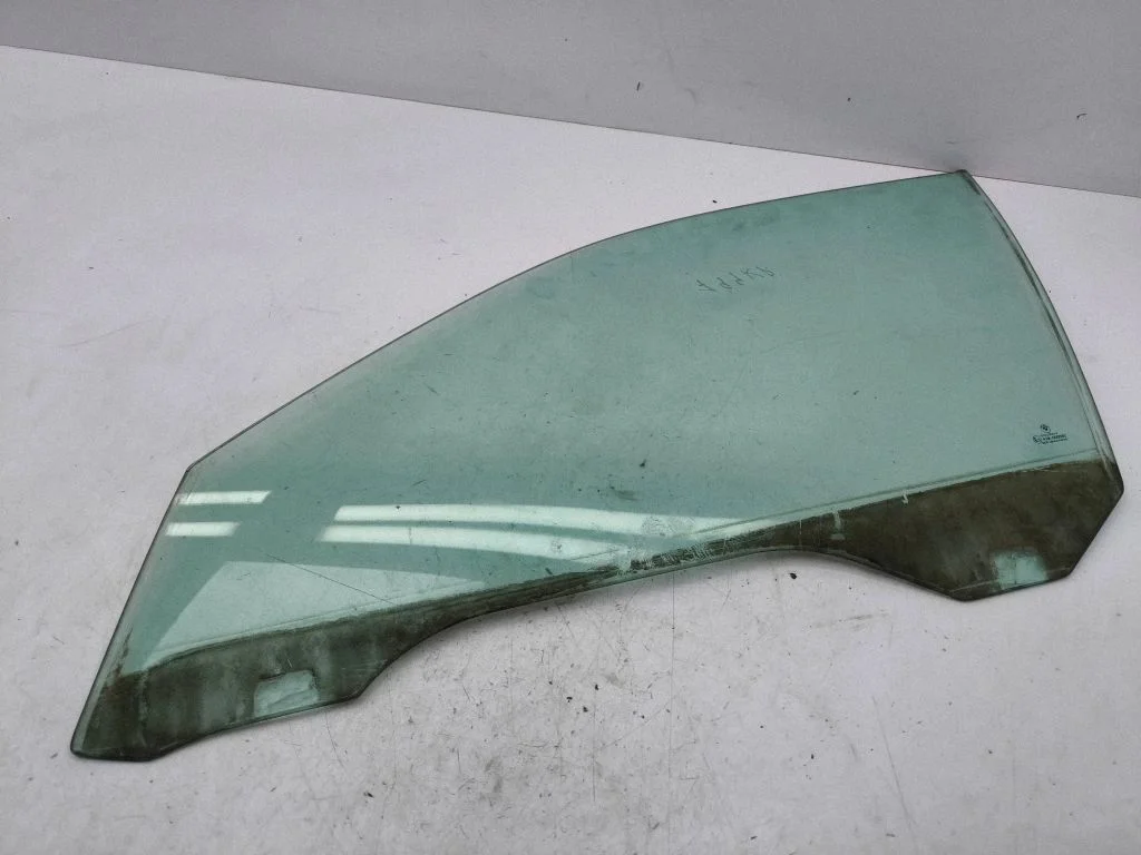 Front door window glass four-door – left