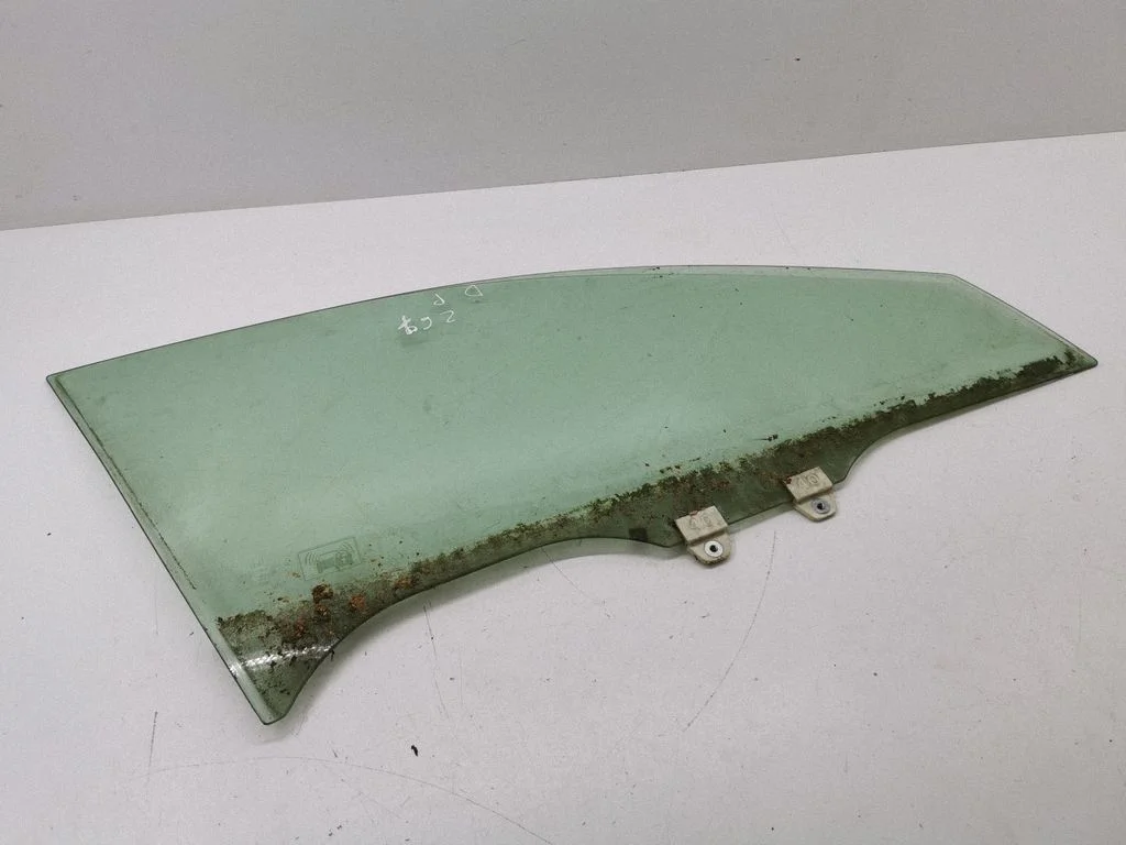 Front door window glass four-door – right