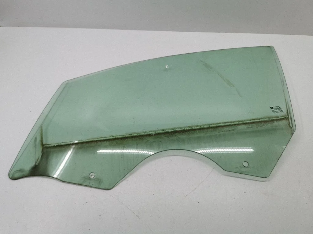 Front door window glass four-door – left