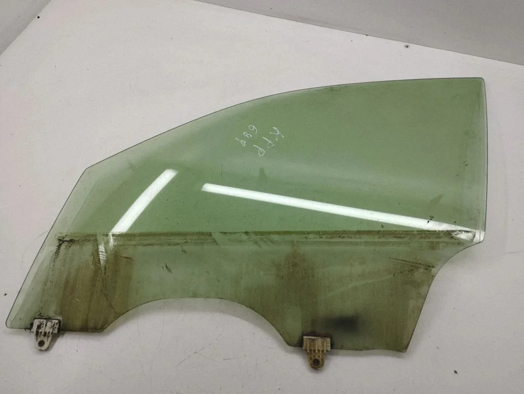 Front door window glass four-door – left
