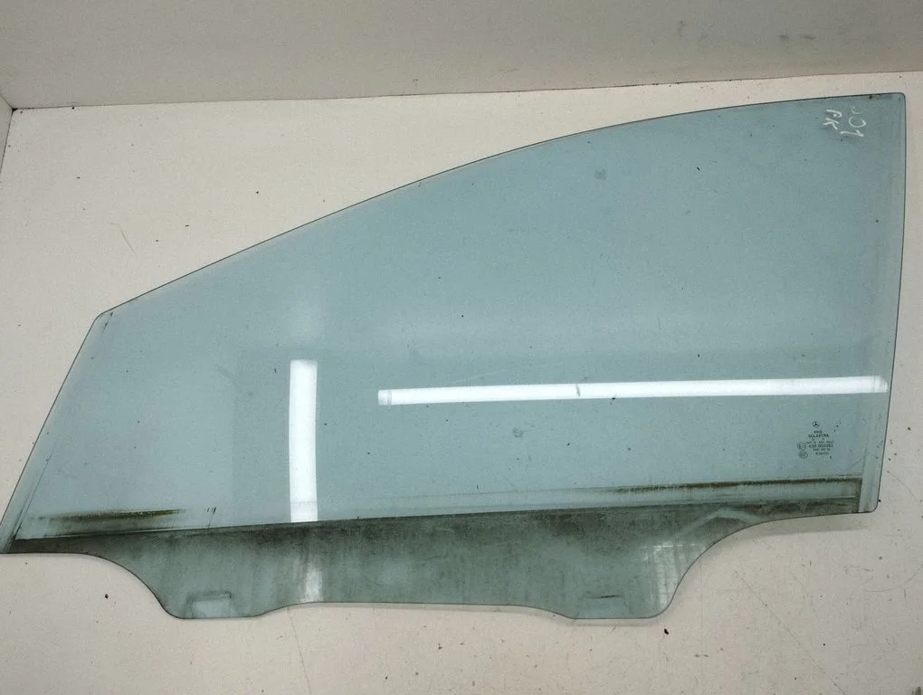 Front door window glass four-door – left